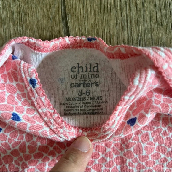 Baby Girl Bodysuit & Shorts Outfit Lot - 6M – Giraffe Theme - Picture 9 of 11